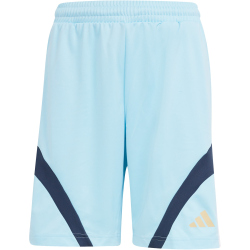 adidas House of Tiro Sweatshorts Kinder KD6022 - ice blue/white/hazy beige/night navy 128