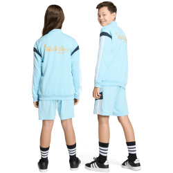 adidas House of Tiro Sweatshorts Kinder KD6022 - ice blue/white/hazy beige/night navy 128