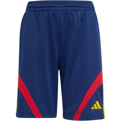 adidas House of Tiro Sweatshorts Kinder KD6021 - dark blue/crew yellow/team power red 2 128