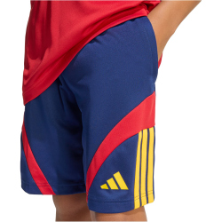 adidas House of Tiro Sweatshorts Kinder KD6021 - dark blue/crew yellow/team power red 2 128
