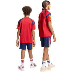 adidas House of Tiro Sweatshorts Kinder KD6021 - dark blue/crew yellow/team power red 2 128