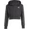 adidas Seasonals 3-Streifen Animal Print Sweatjacke Mädchen KB6985 - black/white 140