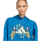 adidas x Farm Rio Hoodie Damen KS2104 - dark marine/cream white S