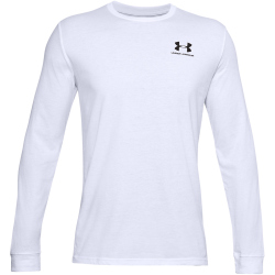 UNDER ARMOUR Sportstyle Left Chest langarm Freizeitshirt Herren