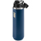NIKE SS Recharge Chug Graphic Trinkflasche aus Edelstahl - für Kohlensäurehaltige Getränke geeignet - 709 ml 487 - blueforce/black/ltkhaki