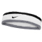NIKE Swoosh Classic Stirnband 122 - white/coolgrey/black