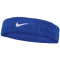NIKE Swoosh Classic Stirnband 400 - gameroyal/white