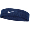 NIKE Swoosh Classic Stirnband 463 - collegenavy/white