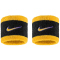 2er Pack NIKE Swoosh Classic Schweißbänder 009 - black/courtpurple/universitygold
