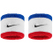 2er Pack NIKE Swoosh Classic Schweißbänder 467 - gameroyal/universityred/black