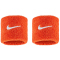 2er Pack NIKE Swoosh Classic Schweißbänder 802 - teamorange/white
