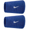 2er Pack NIKE Swoosh Classic Doublewide Schweißbänder 400 - gameroyal/white