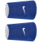 2er Pack NIKE Swoosh Classic Reversible Doublewide Schweißbänder 469 - gameroyal/white/gameroyal
