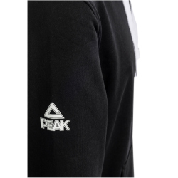 PEAK Logo Arm Hoodie 20725 - schwarz XXS
