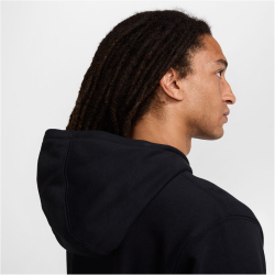NIKE Club French Terry Jogginganzug Herren 010 - black/black/white 3XL