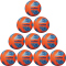 10er Ballpaket molten Beachsoccer Fußball F5A3350-OB orange/blau/silber 5