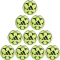 10er Ballpaket adidas Starlancer Club Fußball Freizeitball IT6382 - lucid lemon/black 5