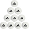 10er Ballpaket adidas Universadi Fußball Freizeitball 001A - white/black 5