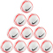 10er Ballpaket NIKE Academy Superlight Leicht-Fußball 100 - white/bright crimson/black 3