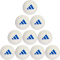 10er Ballpaket adidas Universadi Freizeitball KB9775 - white/team royal blue 5