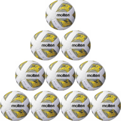 10er Ballpaket molten Fußball Leichtball 350g...
