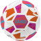 10er Ballpaket JAKO Iconic 350g Leicht-Fußball Kinder 683 - weiß/coral/pink, 350g 4