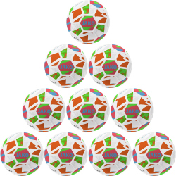 10er Ballpaket JAKO Iconic 350g Leicht-Fußball...
