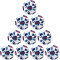 10er Ballpaket JAKO Iconic Fußball Trainingsball Kinder 657 - weiß/navy/coral 4