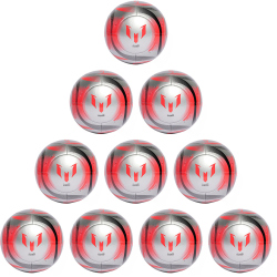 10er Ballpaket adidas Messi Club Freizeitball JI8291 -...