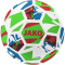 10er Ballpaket JAKO River 350g Leicht-Fußball Kinder 675 - weiß/neongrün/rot, 290g 3
