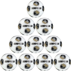 10er Ballpaket DERBYSTAR Brillant TT Fußball...