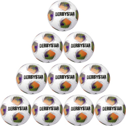 10er Ballpaket DERBYSTAR Atmos TT DB Fußball...
