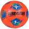 10er Ballpaket DERBYSTAR Bundesliga Brillant High Visible Winter Fußball Trainingsball 2025/26 orange/blau 5
