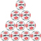 10er Ballpaket DERBYSTAR Bundesliga Magic APS Fußball Spielball 2025/26 weiss/grün/rot 5