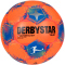 10er Ballpaket DERBYSTAR 2. Bundesliga Brillant APS High Visible Winter Fußball Spielball 2025/26 orange/blau 5