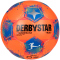 10er Ballpaket DERBYSTAR 2. Bundesliga Brillant APS High Visible Winter Fußball Spielball 2025/26 orange/blau 5