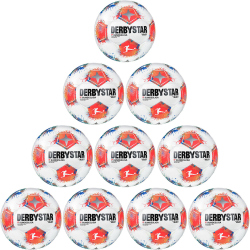 10er Ballpaket DERBYSTAR 2. Bundesliga Brillant APS...