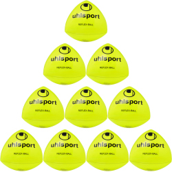 10er Ballpaket uhlsport Reflex Trainingsball fluo...