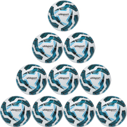 10er Ballpaket uhlsport Fairtrade Top Addglue Fußball Trainingsball