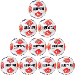 10er Ballpaket DERBYSTAR Bundesliga Brillant S-Light 290g...