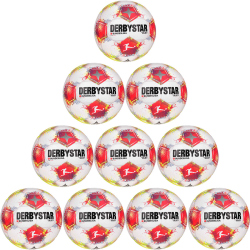 10er Ballpaket DERBYSTAR Bundesliga Club S-Light 290g...