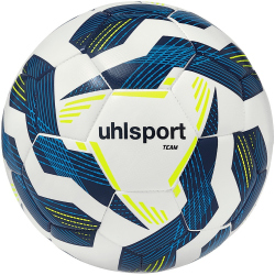 10er Ballpaket uhlsport Team Fußball Freizeitball weiß/marine/fluo gelb 4