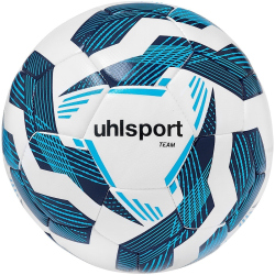 10er Ballpaket uhlsport Team Fußball Freizeitball weiß/marine/eisblau 3