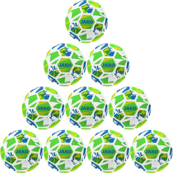 10er Ballpaket JAKO River 290g Leicht-Fußball Kinder