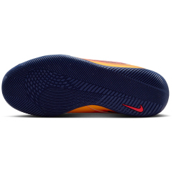 NIKE Jr. Phantom 6 Club Erling Haaland IC Fußballschuhe Kinder 800 - laser orange/lemon venom-blue 36