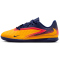NIKE Jr. Phantom 6 Club Erling Haaland IC Fußballschuhe Kinder 800 - laser orange/lemon venom-blue 36