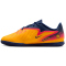 NIKE Jr. Phantom 6 Club Erling Haaland IC Fußballschuhe Kinder 800 - laser orange/lemon venom-blue 36