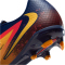 NIKE Phantom 6 Academy Erling Haaland FG/MG Fußballschuhe 800 - laser orange/lemon venom-blue 36
