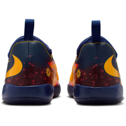 NIKE Jr. Phantom 6 Academy Erling Haaland IC Fußballschuhe Kinder 800 - laser orange/lemon venom-blue 32