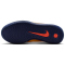 NIKE Jr. Phantom 6 Academy Erling Haaland IC Fußballschuhe Kinder 800 - laser orange/lemon venom-blue 32